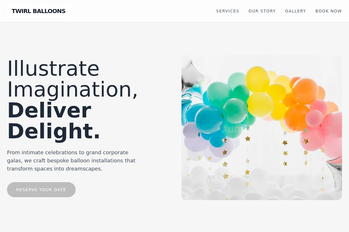 Twirl Balloons