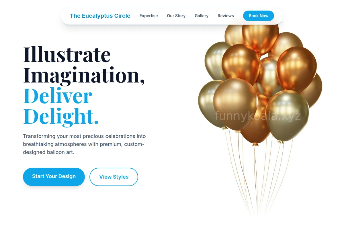 Ribbon Balloons