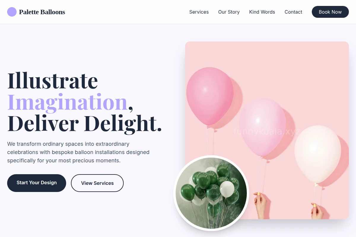 Palette Balloons