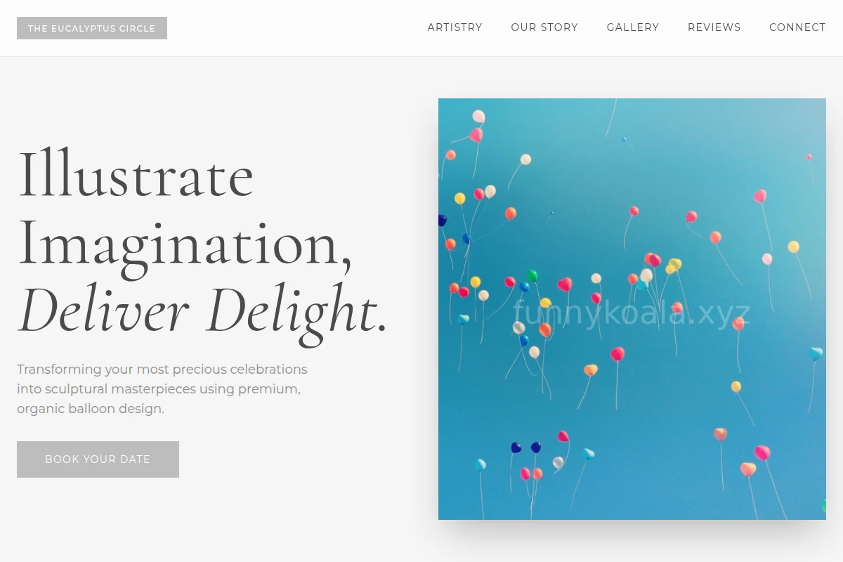 Ribbon Balloons