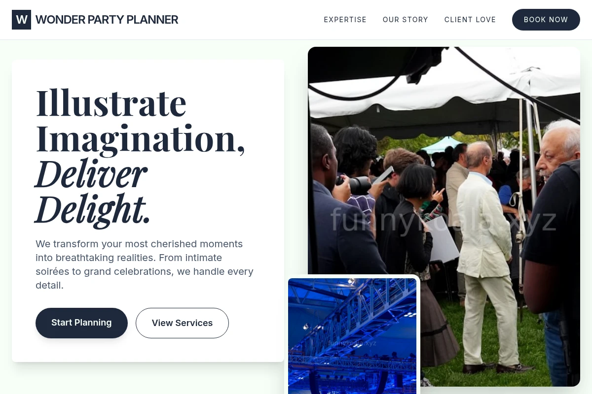 Wonder Party Planner