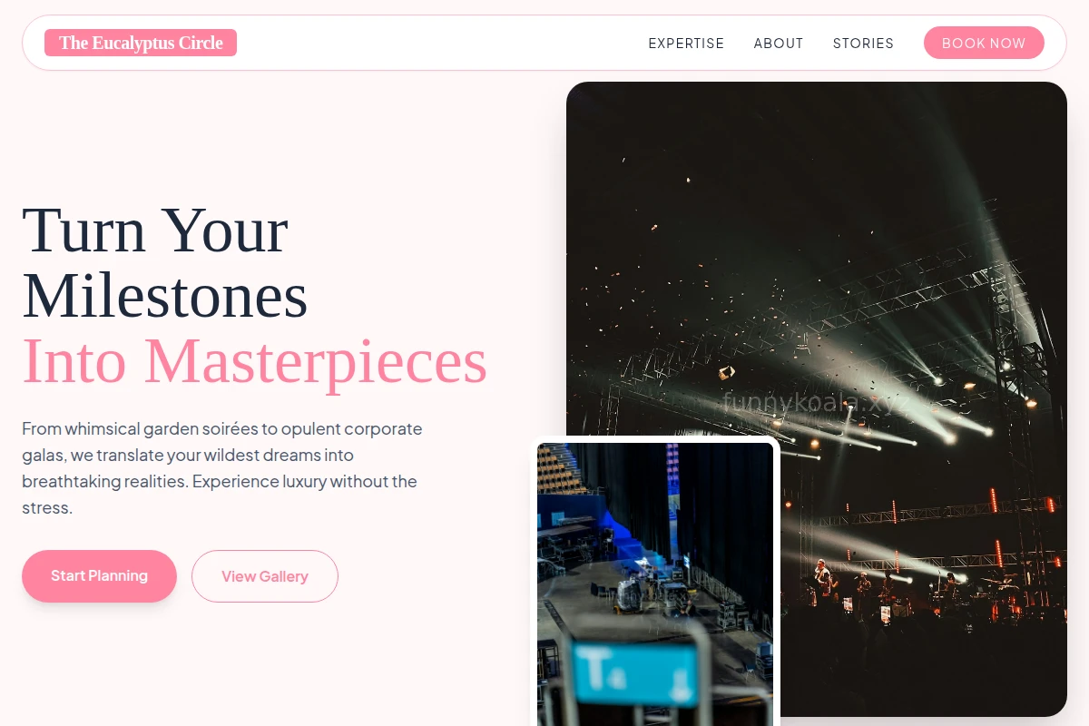 Confetti Party Planner