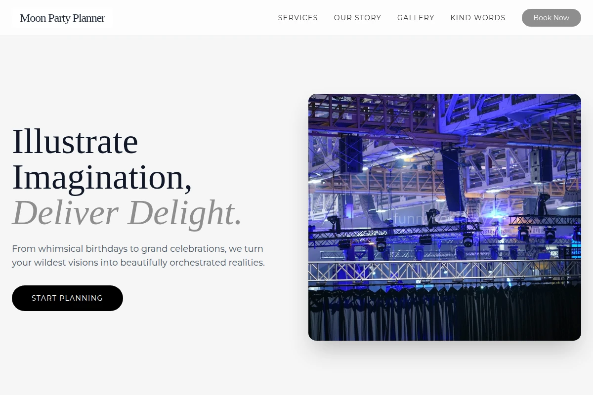 Moon Party Planner