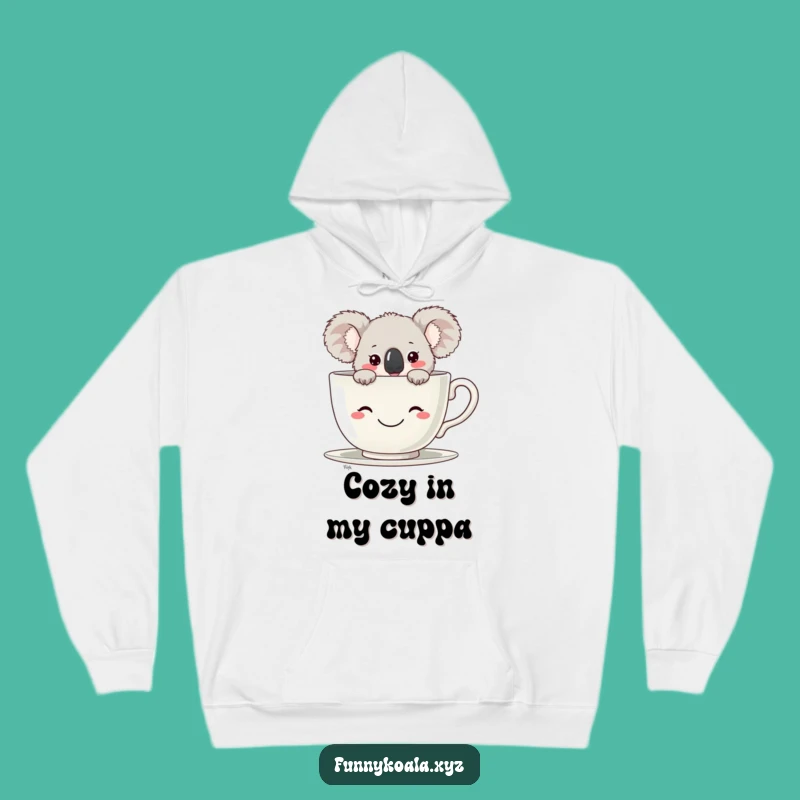 Funny Koala Hoodie: Cozy and Humorous Animal Sweatshirt for Chilly Days