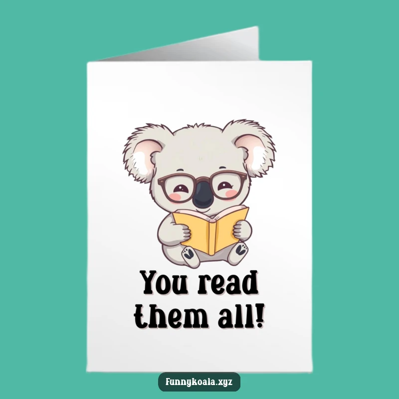 Free Printable Congratulations Card: Smart Koala Scholar Gift, Downloadable & Print at Home
